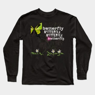 butterfly lover  t shirt Long Sleeve T-Shirt